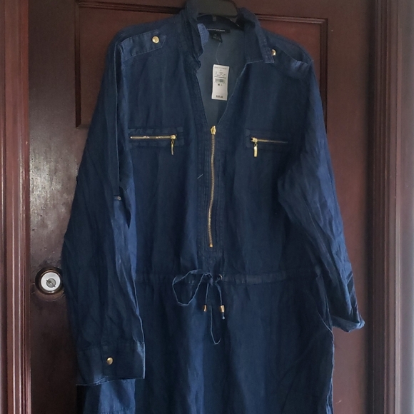 Ashley Stewart Dresses & Skirts - Blue Jean Dress